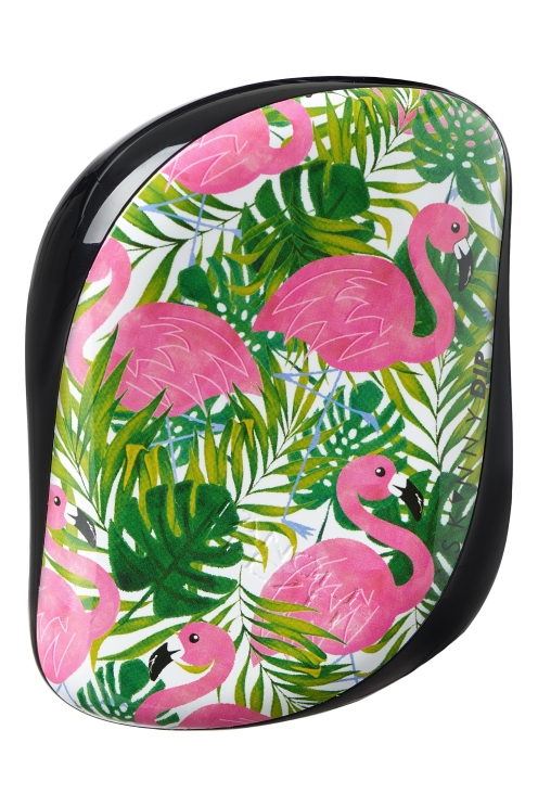 Compact Styler Tangle Teezer, Skinny Dip Palm Flamingo