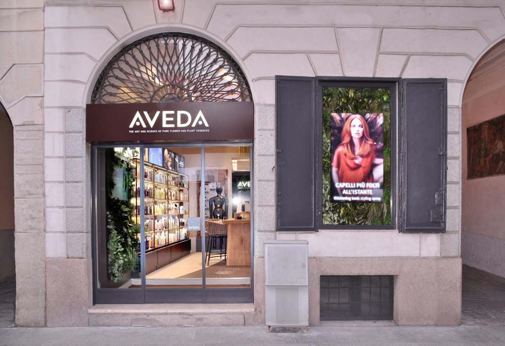 Inaugurazione del primo Aveda Store italiano, a Milano